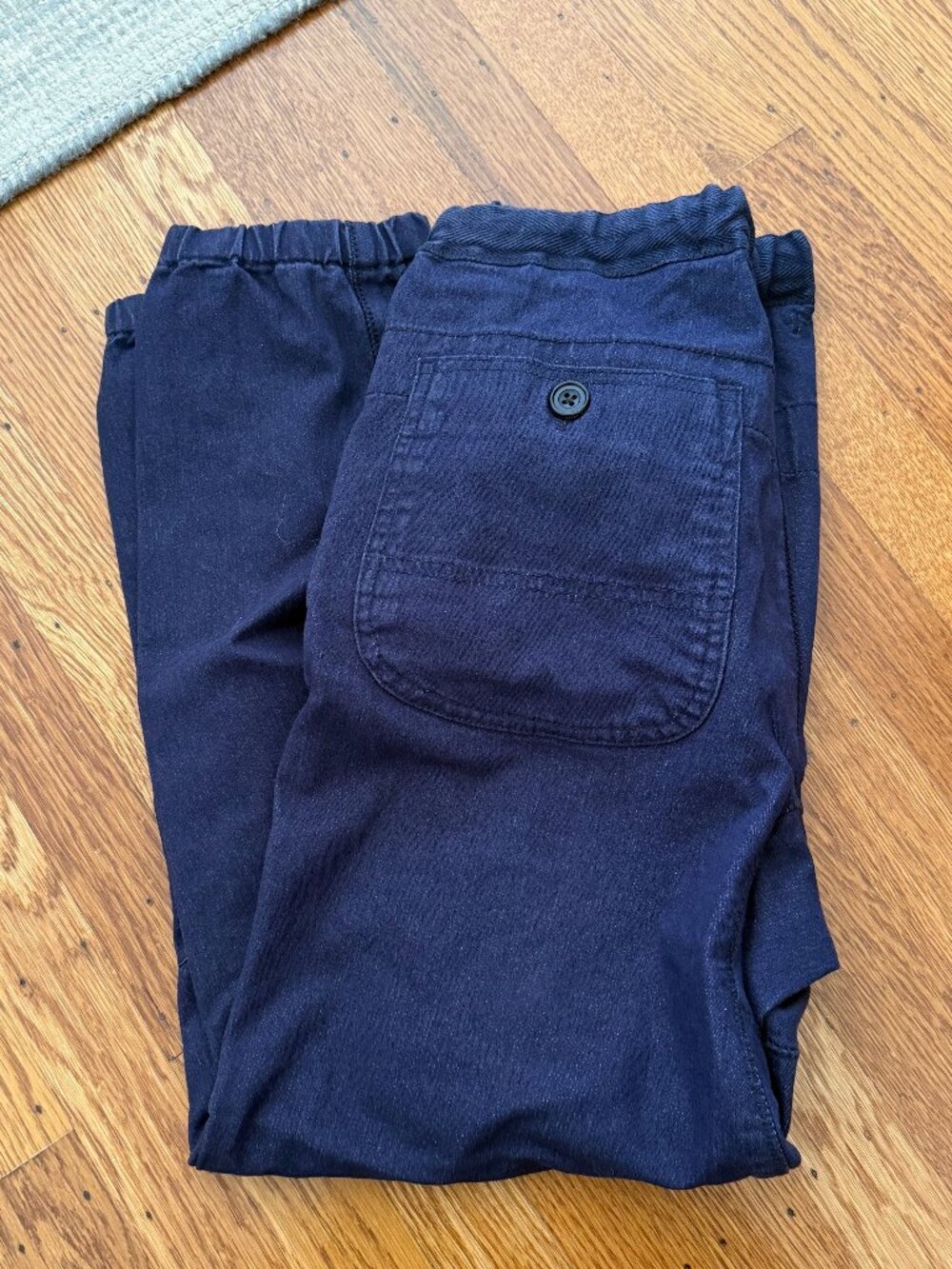 Beams Plus Stretch Pull On Denim Jogger Pants size Large